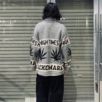 HIGHTIMES | COWICHAN SWEATER #GRAY [HIGHTIMES-WM-KN04]
