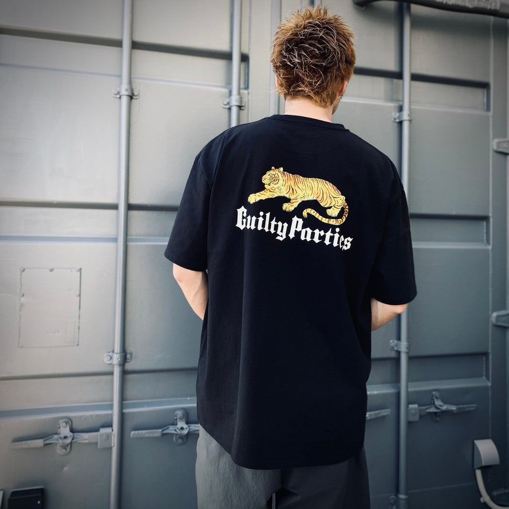 水洗重磅圓領T卹（8型）#黑色 [25SS-WMT-WT08]