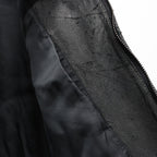 Skin Jacket (VEGETABLE TANNING PIG LEATHER) #BLACK [M-P2-LW1]