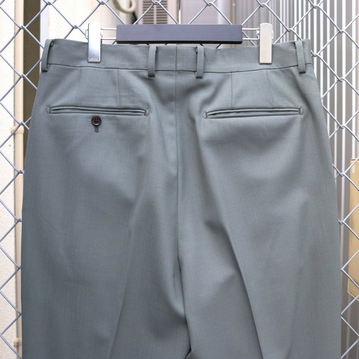PLEATED TROUSERS -TYPE 2- #GRAY [24SS-WMP-TR14]