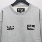DEATH ROW RECORDS | HEAVY WEIGHT CREW NECK SWEAT SHIRT #GRAY [DEATHROW-WM-SS06]