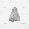 G7-H3 「Ｍantle」 Double-Layer Hoodie #L-GRAY [GOOPI-23AW-JAN-03]