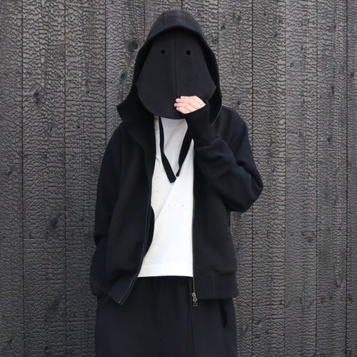 GWAI MASK HOOD #BLACK [JI-26SS-SW01]