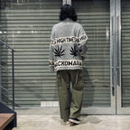 HIGHTIMES | COWICHAN SWEATER #GRAY [HIGHTIMES-WM-KN04]