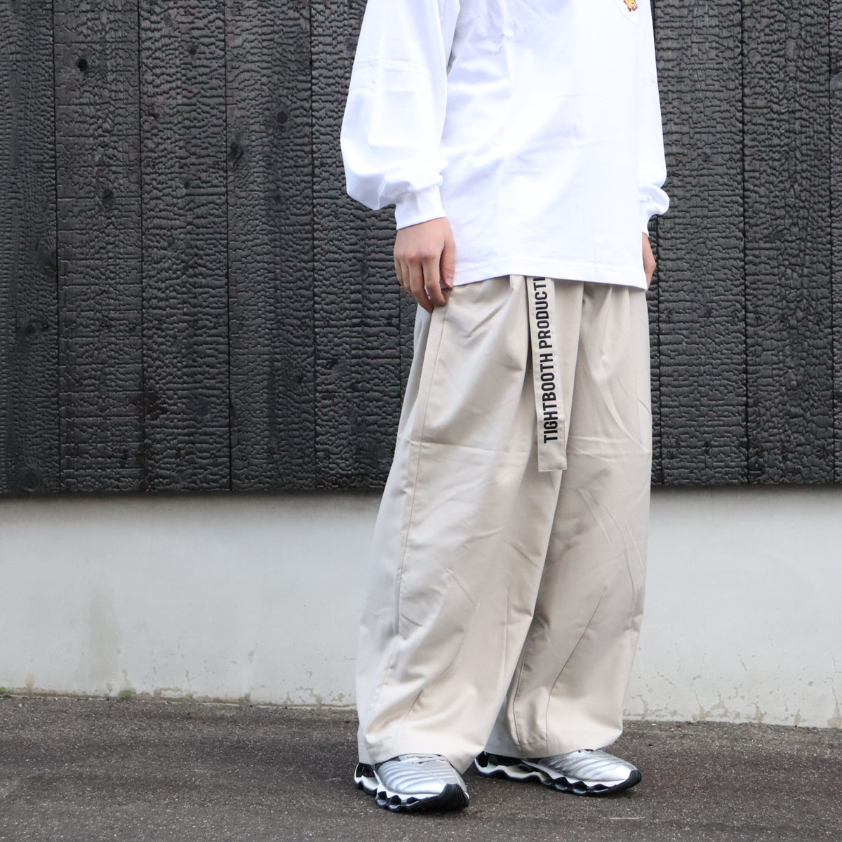 BAGGY SLACKS #Light Gray [FW26-B11]