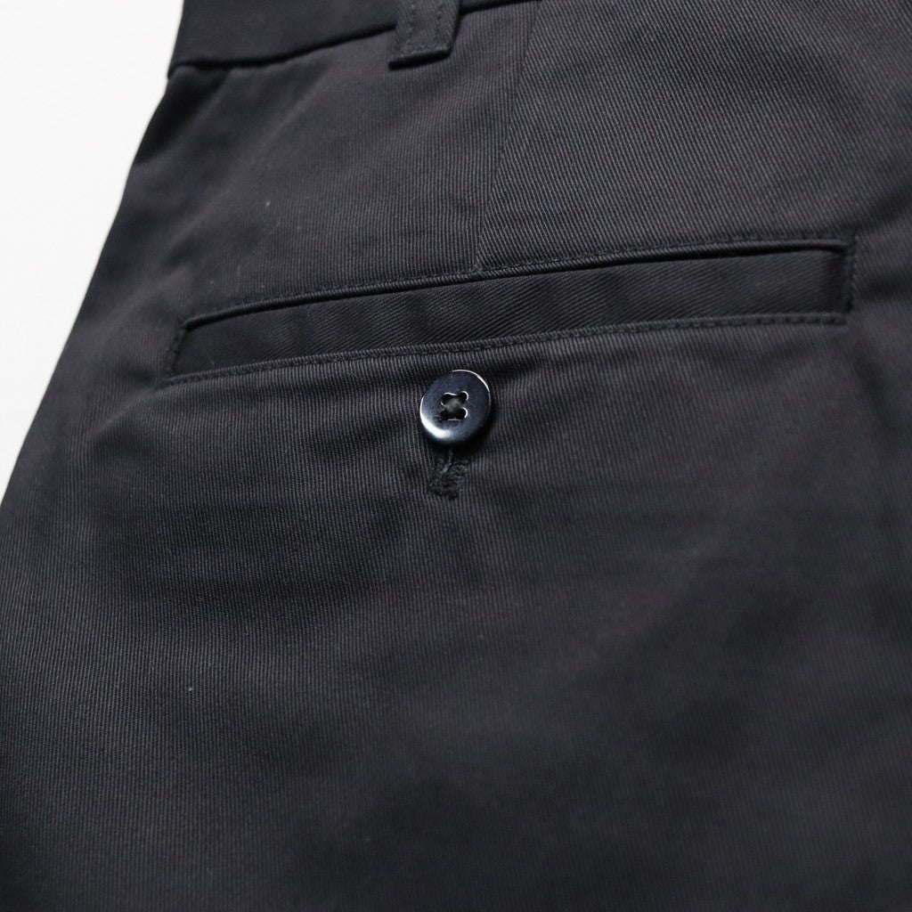 DICKIES | PLEATED SHORT TROUSERS #BLACK [26SS-WMP-DC02]