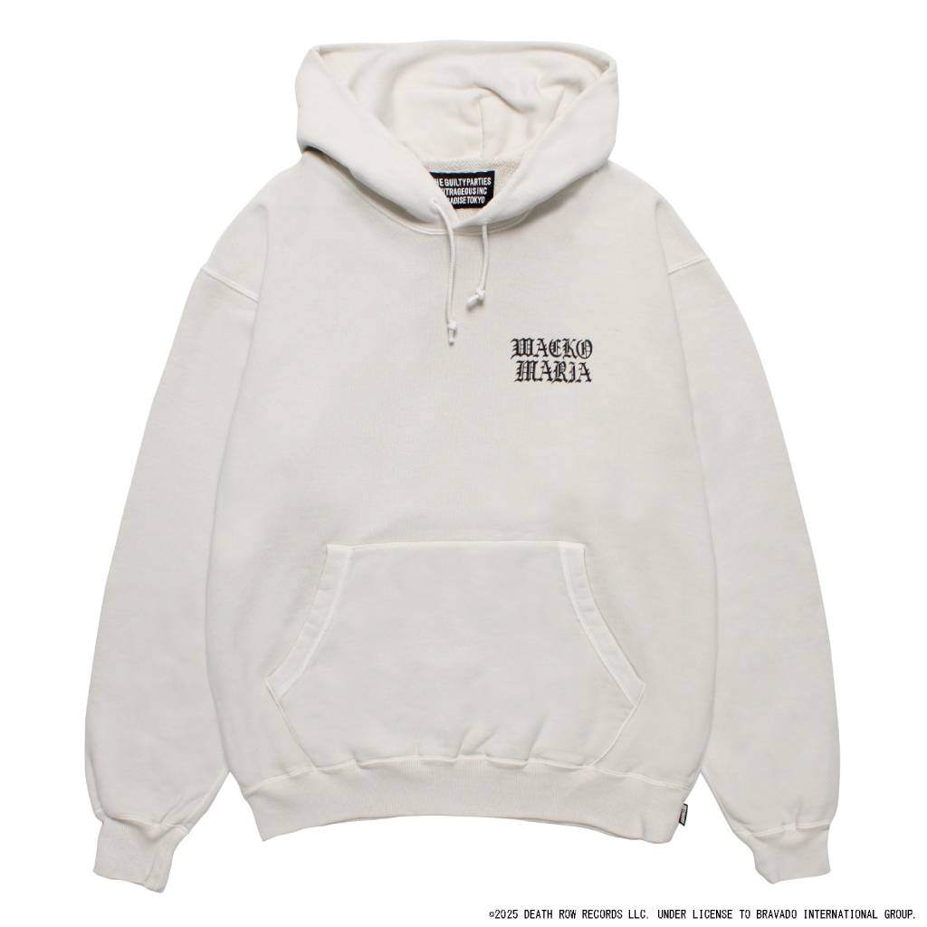 DEATH ROW RECORDS | WASHED MIDDLE WEIGHT PULLOVER HOODED SWEAT