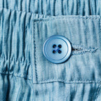 RAYON BIG SHORTS #Sax [SU26-B03]