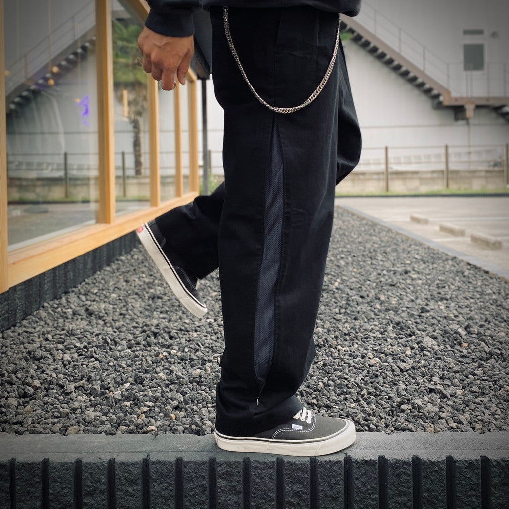 透氣斜紋棉布褲 #復古黑 [SD25F-PT04]