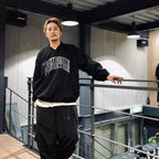 COLLEGE WIND SHIRT #Black [SS25-JK06]