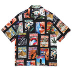 HIGHTIMES | HAWAIIAN SHIRT S/S #BLACK [HIGHTIMES-WM-HI10]