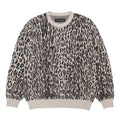 LEOPARD JACQUARD SWEATER ( TYPE-2 ) #IVORY [26SS-WMK-KN17]