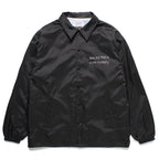 JIRO KONAMI | COACH JACKET - TYPE 2 - #BLACK [JIROKONAMI-WM-BL02]