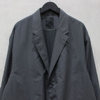 TECH LOOSE 2B JACKET TWILL #CHARCOAL [BJ-56024]