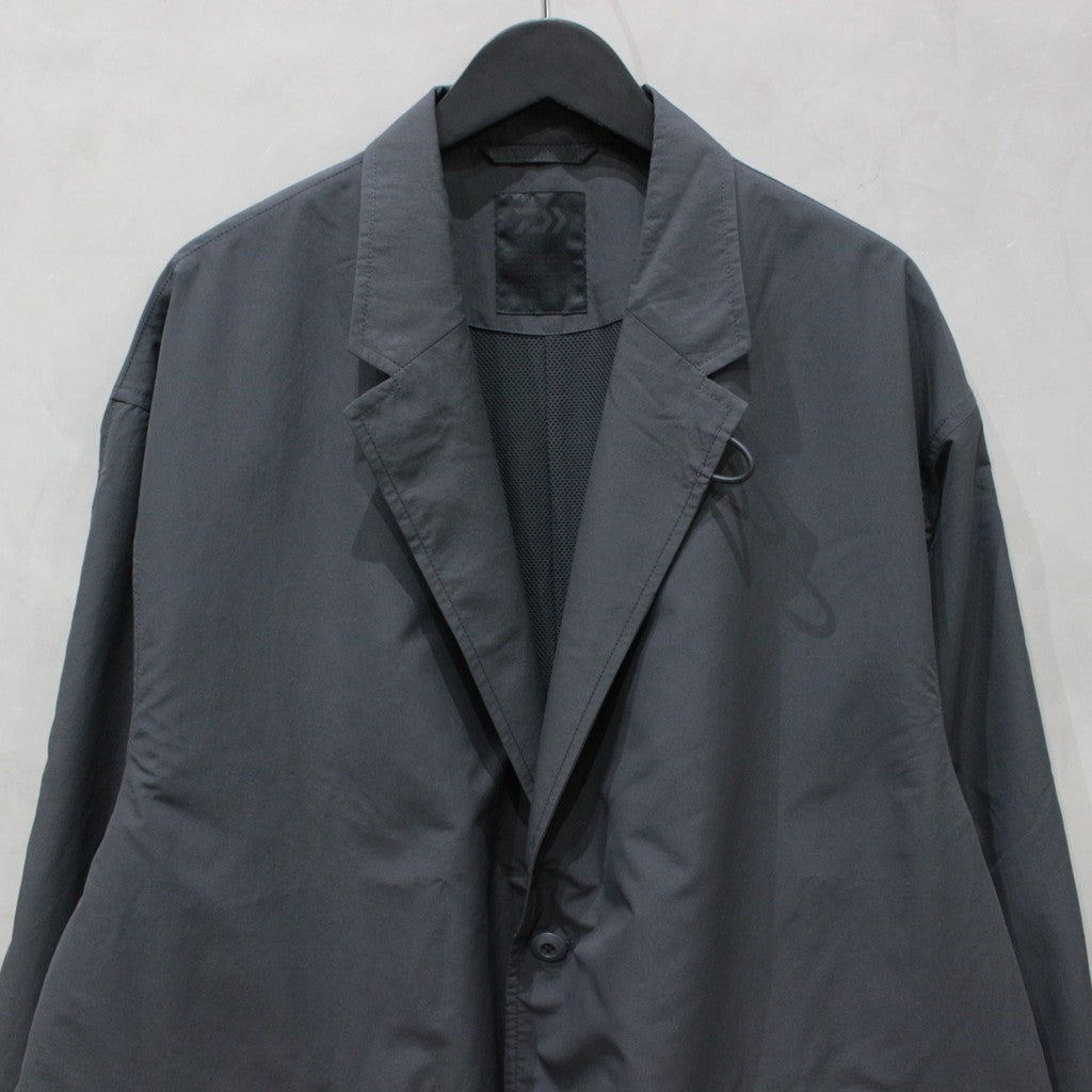 TECH LOOSE 2B JACKET TWILL #CHARCOAL [BJ-56024]