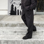 TECH EASY TROUSERS TWILL #CHARCOAL [BP-34024]