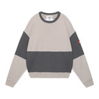 WIDE RIB CUT CREW NECK 2 #GRAY [CES24CS15]