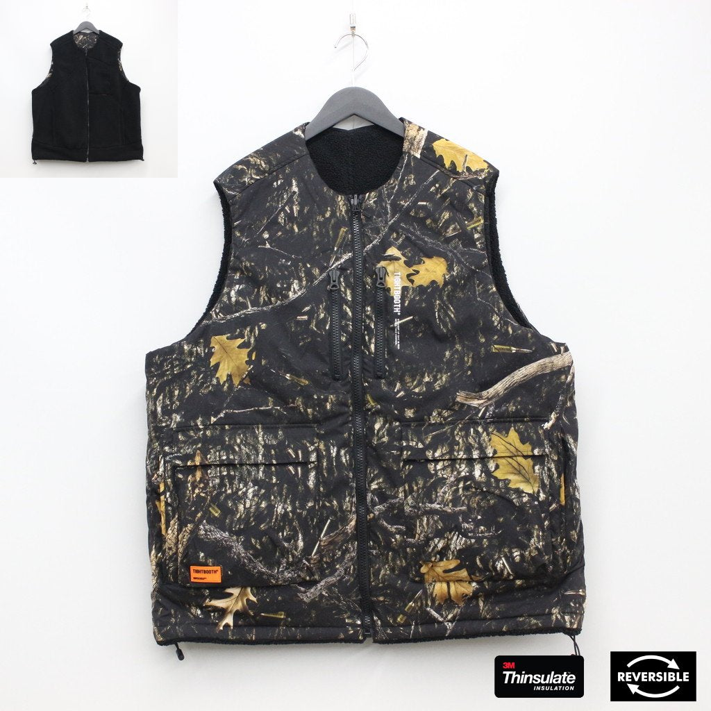 BULLET CAMO REVERSIBLE VEST #MULTI [FW22-JK06]