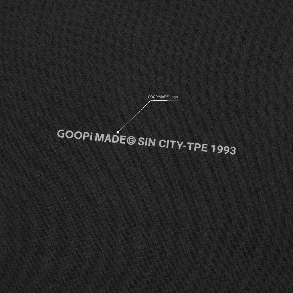 “RE-C01”Ryoiki Exp. 超大圓領毛衣 #BLACK [GOOPI-23AW-DEC-03]