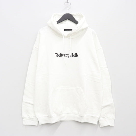DELIVERY HELLS HOODIE #WHITE [19AW-DH-09]