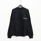 GHETTO L/S SWEAT #BLACK [19AW-DH-03]