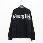 GHETTO L/S SWEAT #BLACK [19AW-DH-03]