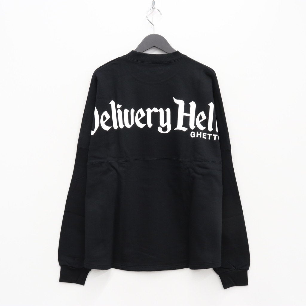 GHETTO L/S SWEAT #BLACK [19AW-DH-03]