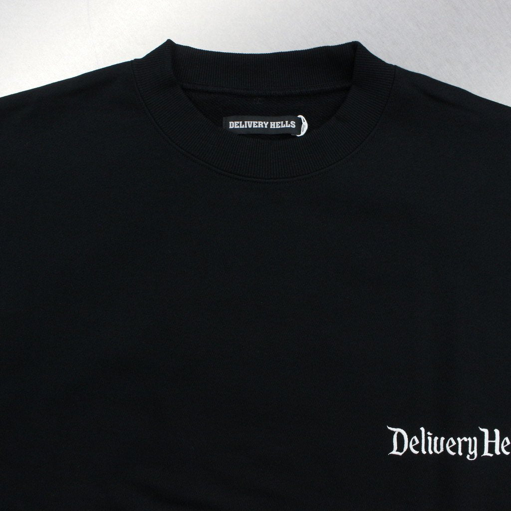 GHETTO L/S SWEAT #BLACK [19AW-DH-03]