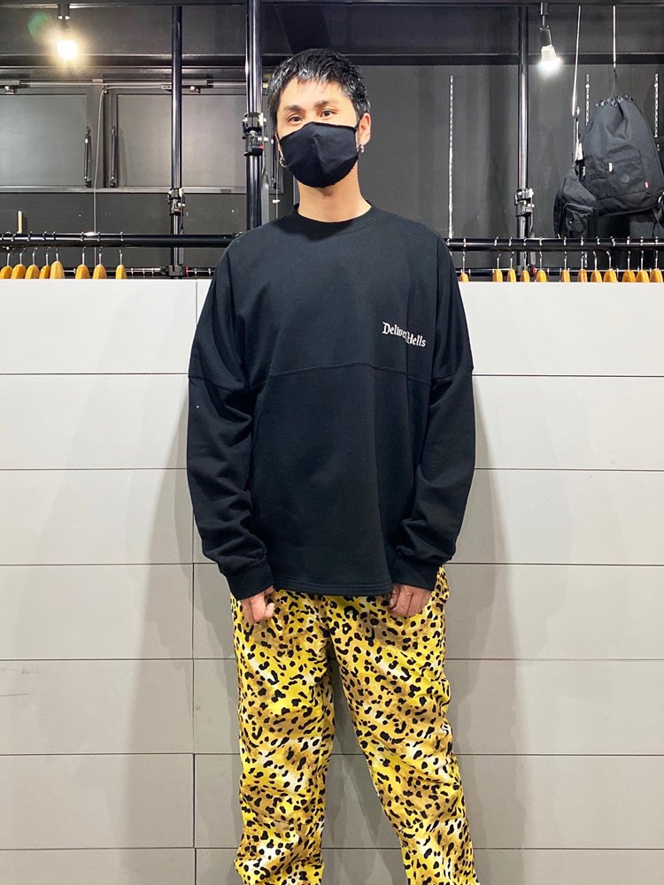 GHETTO L/S SWEAT #BLACK [19AW-DH-03]