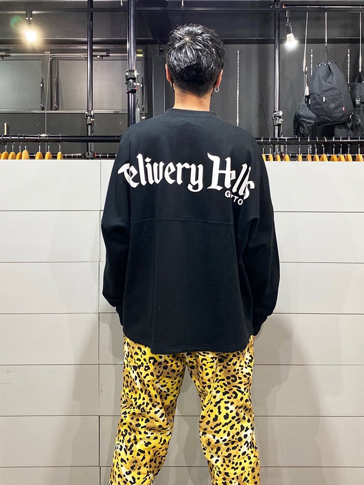 GHETTO L/S SWEAT #BLACK [19AW-DH-03]