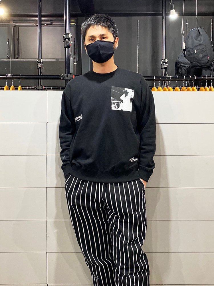 WELOCOME SWEAT #BLACK [20SS-DH-08]