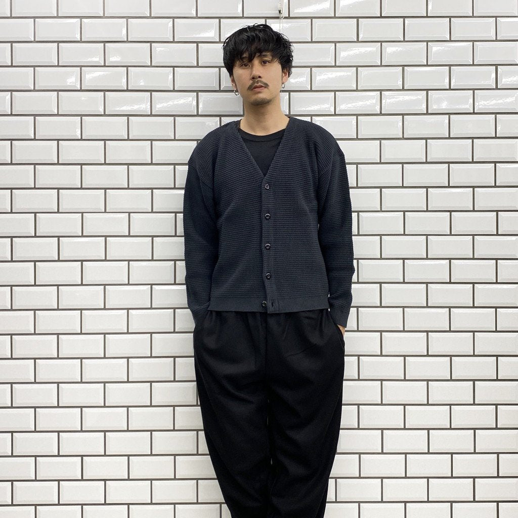 棚開襟衫#CHARCOAL [K2006202]