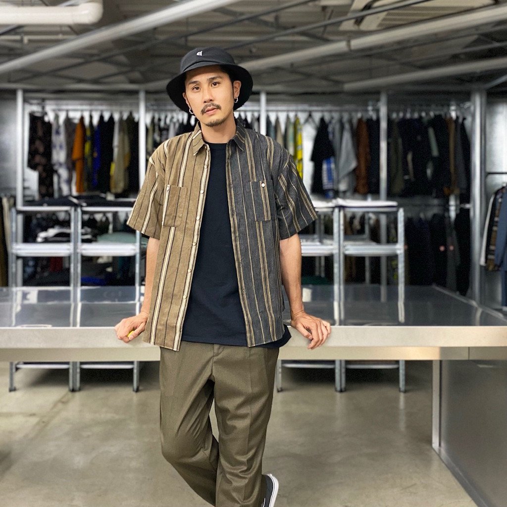 切換襯衫#米色 [SC2010-SH05]