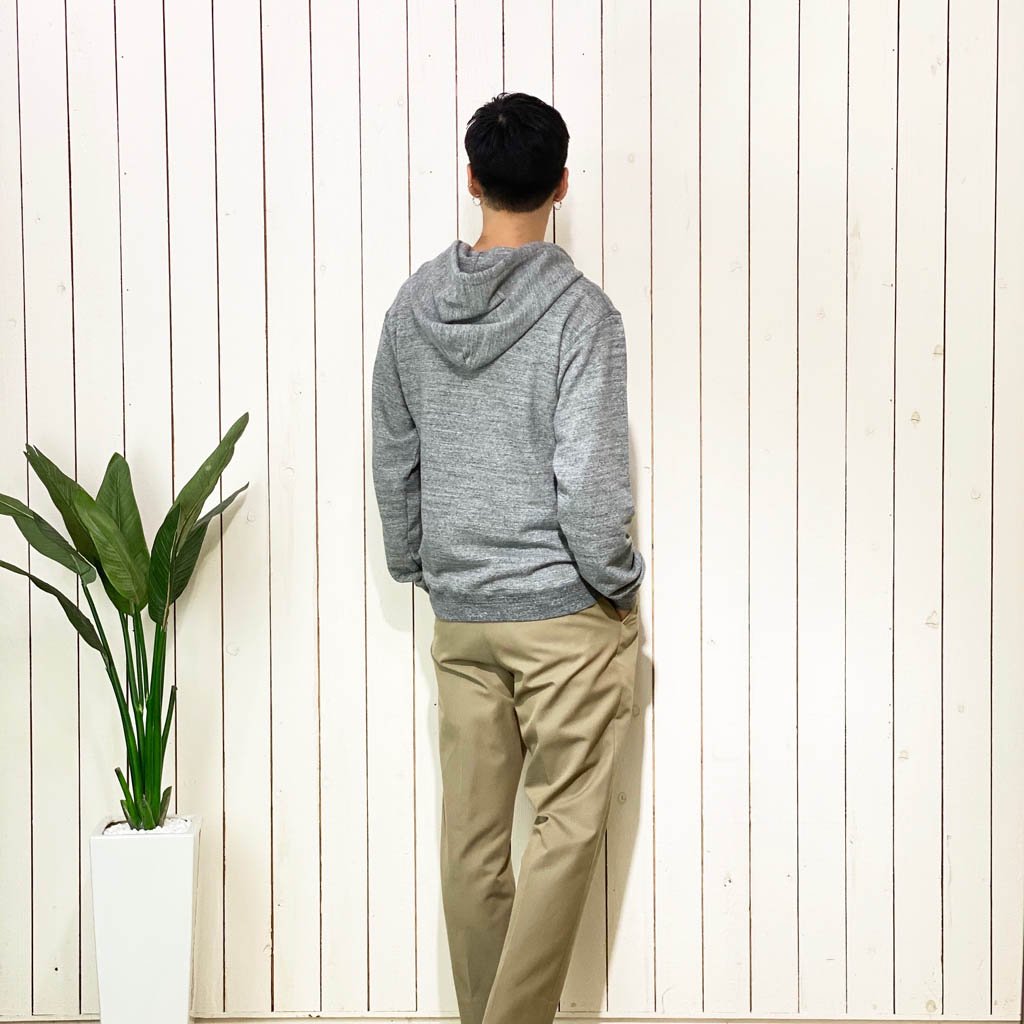 PULLOVER HOODED SWEAT SHIRT (TYPE 1) #GRAY [20FWE-WMC-SS03]