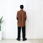 條紋大襯衫#BROWN [SC2020-SH08]