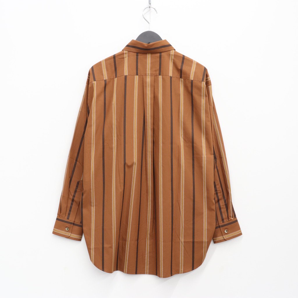 條紋大襯衫#BROWN [SC2020-SH08]