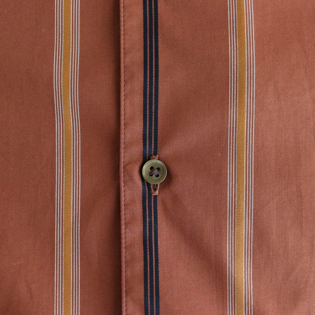 條紋大襯衫#BROWN [SC2020-SH08]