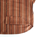 條紋大襯衫#BROWN [SC2020-SH08]