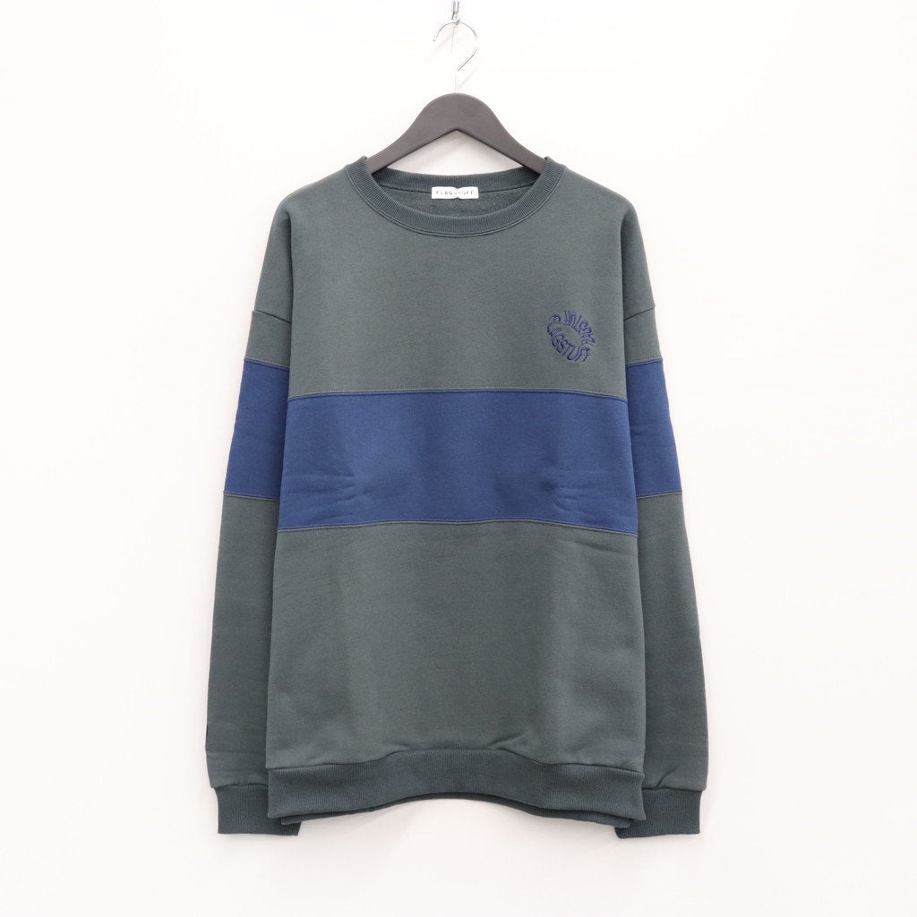 線條衛衣#灰/海軍藍 [20AW-FS-45]