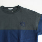 線條衛衣#灰/海軍藍 [20AW-FS-45]