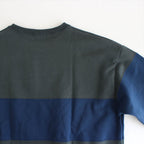 線條衛衣#灰/海軍藍 [20AW-FS-45]