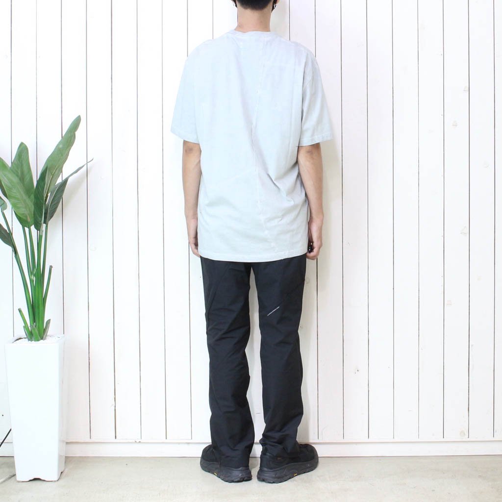 CROOKED PANELLED T-SHIRT #GRAY [R002-045]