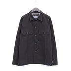 3LAYER UTILITY SHIRTS #BLACK [20AW-FS-12]