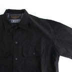 3LAYER UTILITY SHIRTS #BLACK [20AW-FS-12]