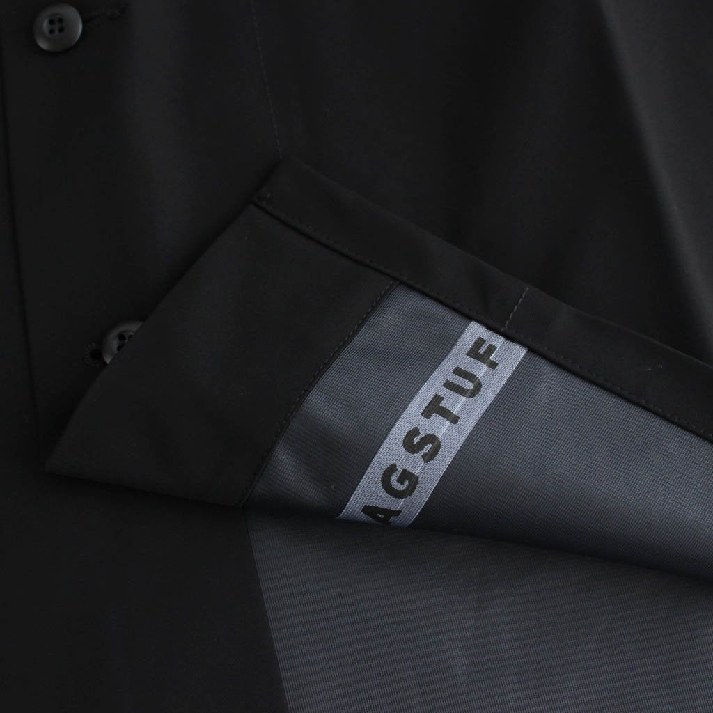3LAYER UTILITY SHIRTS #BLACK [20AW-FS-12]