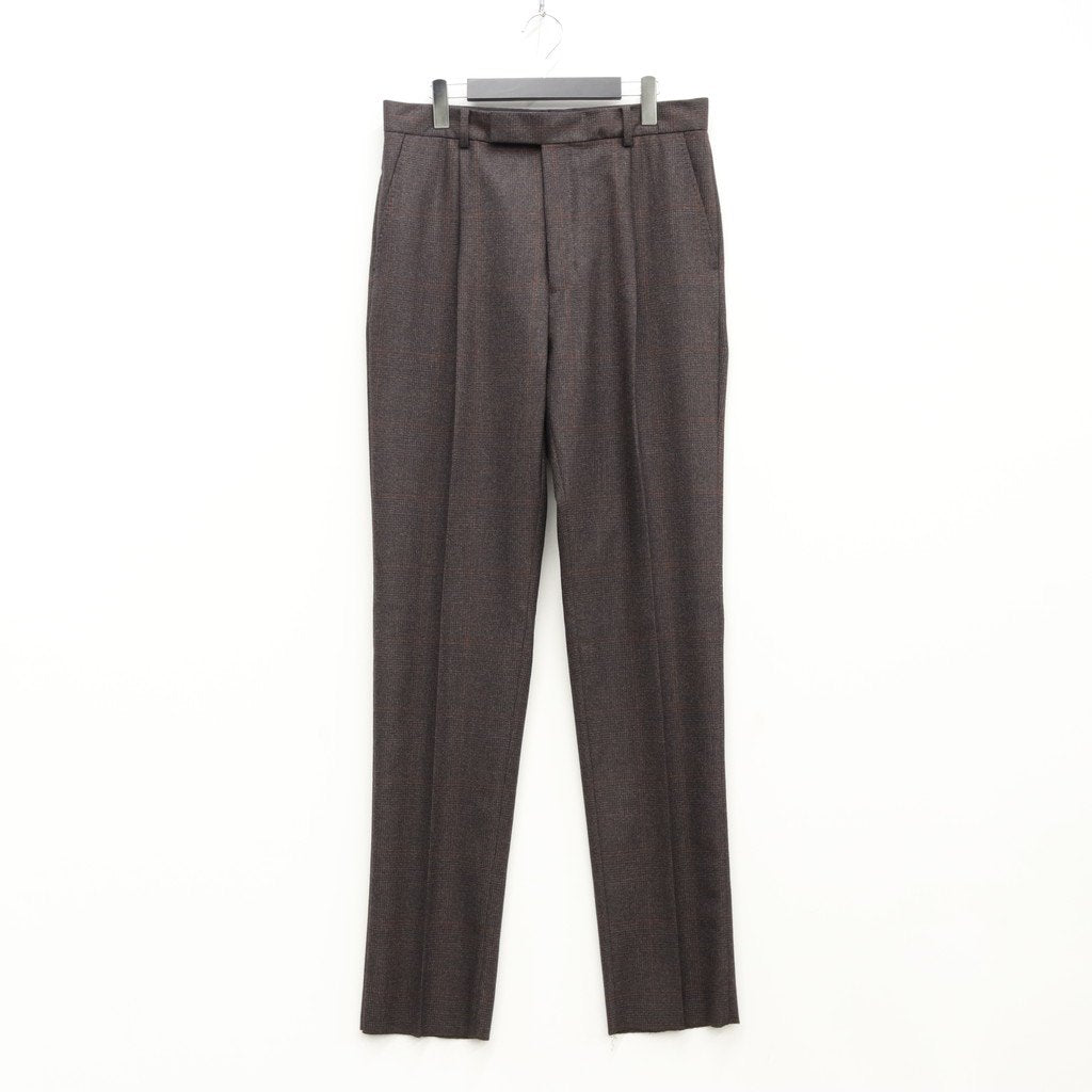 PLEATED TROUSERS (TYPE 2) #BROWN [20FW-WMP-TR07]