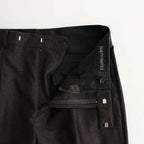 PLEATED TROUSERS (TYPE 2) #BROWN [20FW-WMP-TR07]