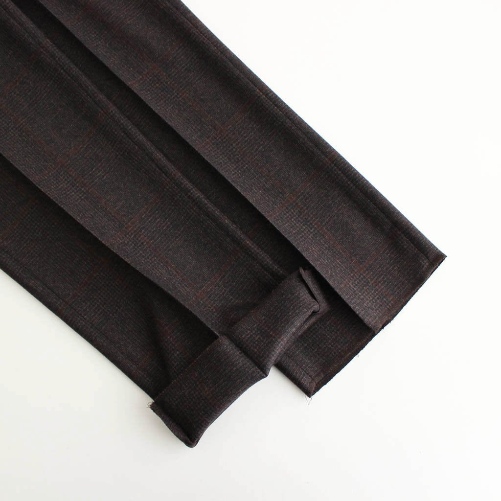 PLEATED TROUSERS (TYPE 2) #BROWN [20FW-WMP-TR07]
