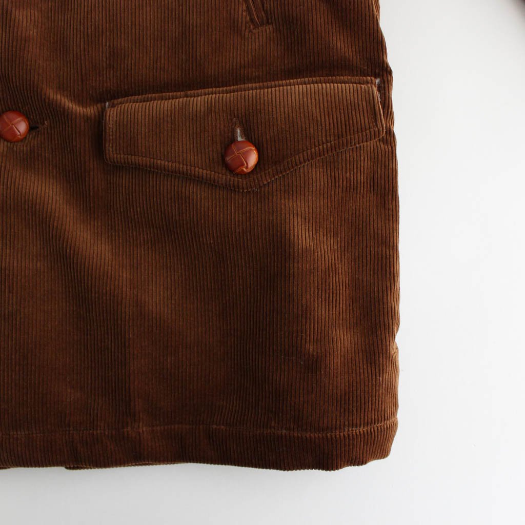 RANCH COAT #BROWN [20FW-WMO-LE01]