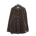 CORDS COACH SHIRTS JKT #BROWN [20AW-FS-27]